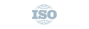 iso verifizert logo partner grau